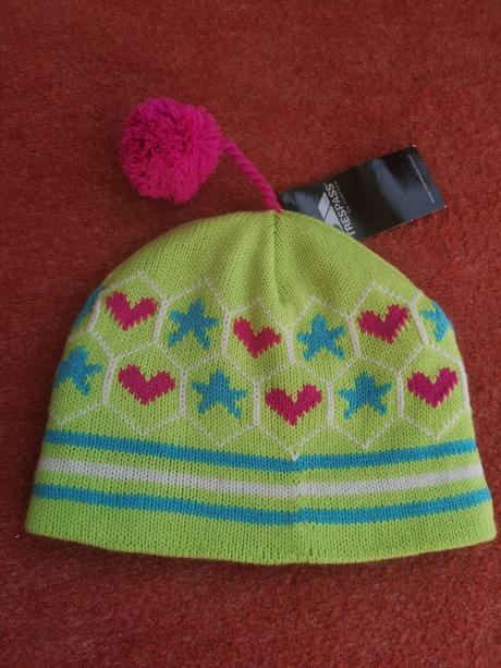 Trespass dievčenská zimná čiapka veľkosť 8-10rokov, 128 / 134 / 140