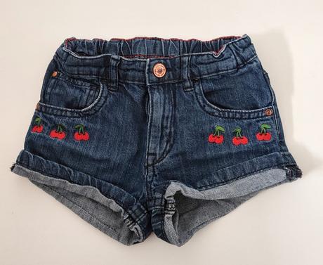 Riflové šortky h&m, h&m,86