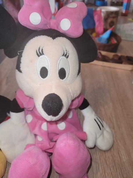 Mickey a minnie mouse plysaky, 