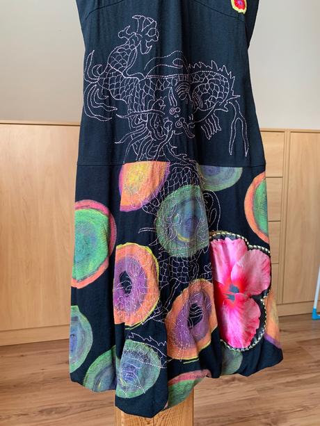 Desigual šaty čierne, desigual,s