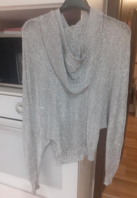 Strieborný svetrík, zara,m