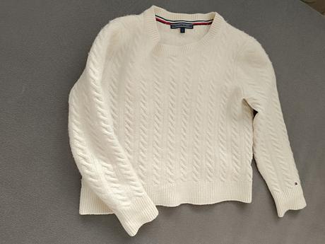 Pulóver crop top, tommy hilfiger,xs