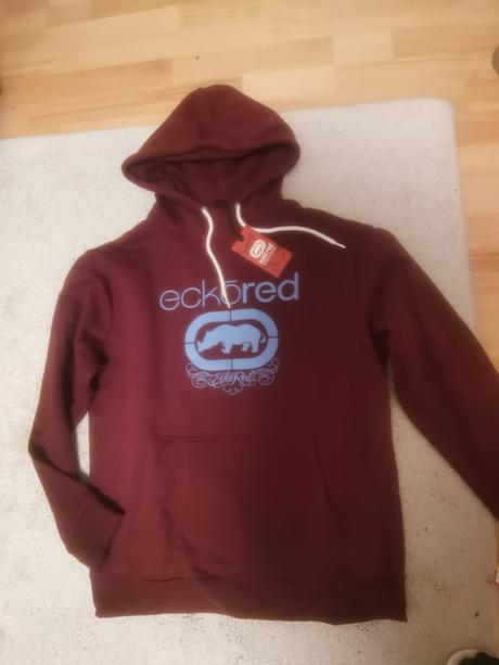 Mikina s kapucňou ecko red, ecko unltd.,xl