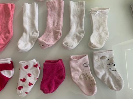 Balik ponožiek 0-12 mesačne, 68–80