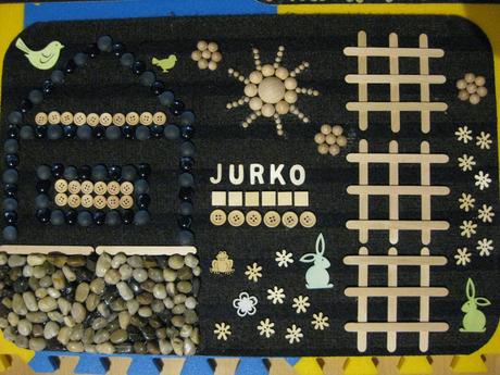 Senzorické koberce - ručne robené, 