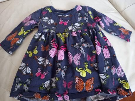 Jarné šaty s motýľmi 74, bluezoo,74