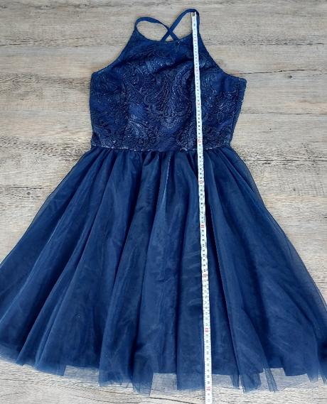 Spoločenské šaty s flitrami salsa, 34