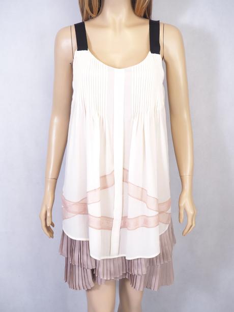 Luxusné plisované šaty pinko, pinko,38