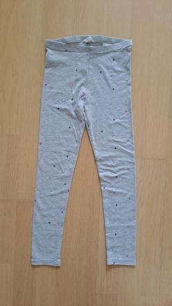 Legíny so srdiečkami, h&m,128