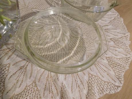 Jenské sklo -retro misy na zapekanie, 