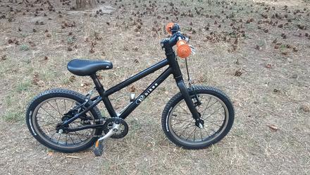 Ultralahky detsky kubikes 16" cierny, 14