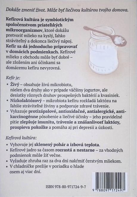 Domáci liečivý kefír,