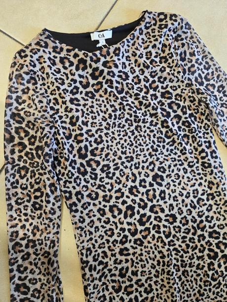 Šaty s potlačou veľ. s, c&a,s