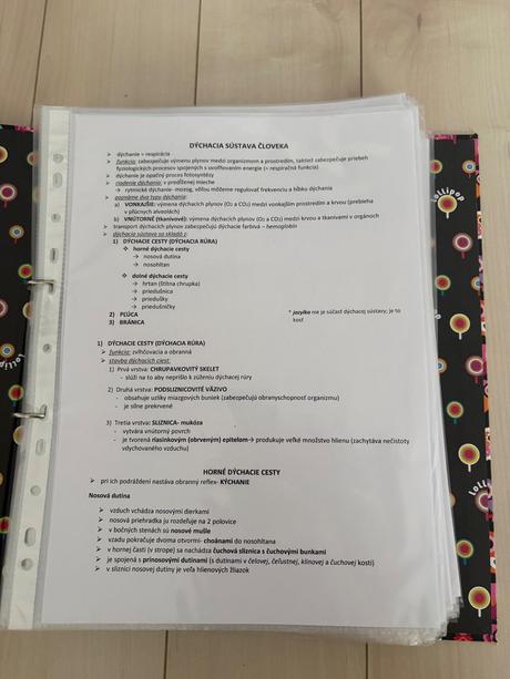 Biológia- maturitné otázky na komplet, 