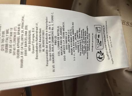 Nová kabelka guess s dustbagom a visačkou, guess