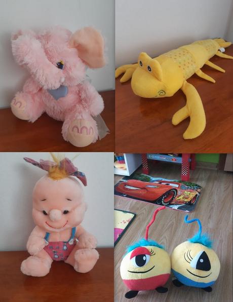 Plyšáci u nás nevyužitý - 1 eur/ks, 