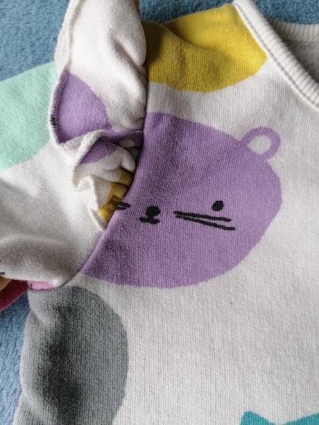 Farebný teplakovy overal, next,74