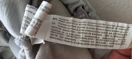 Menčestrové upcyklované nohavice, zara,98