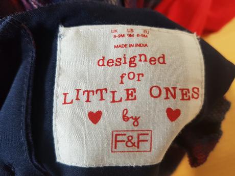 Dievčenské šaty veľ. 74, f&f,68