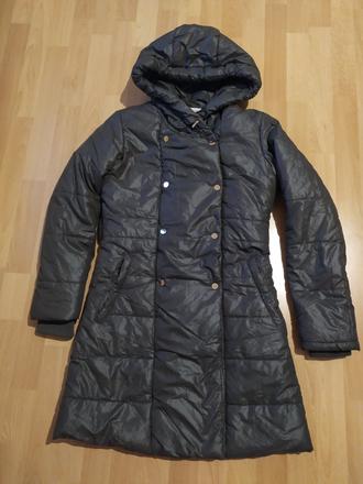 Zimná dlhá bunda, s