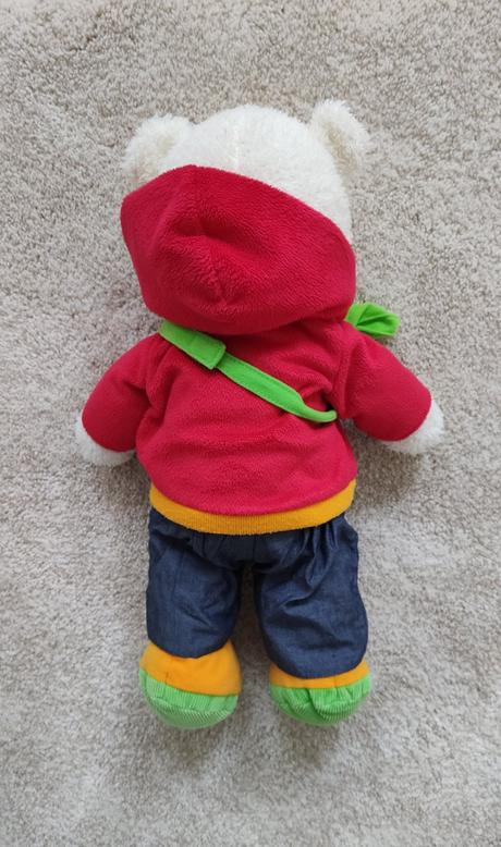 Náučná hračka - obliekací macko, 