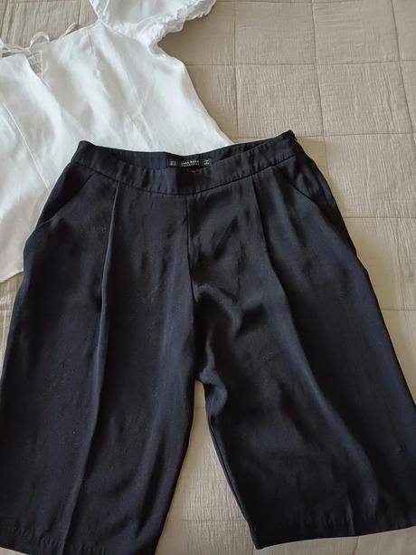 Set-blúzka a voľné kraťasy zara č.s/m, zara,s