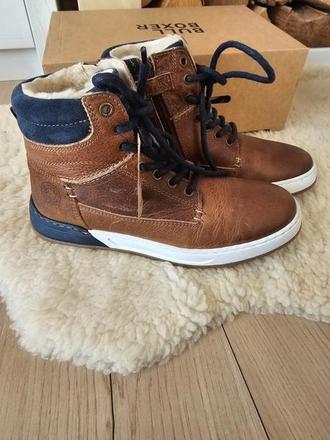Zimné kožené topánky, 34