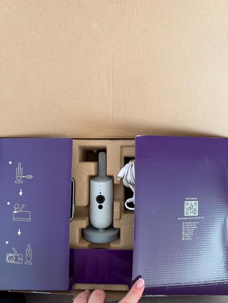 Detská ai kamera s monitorom dychu, philips avent