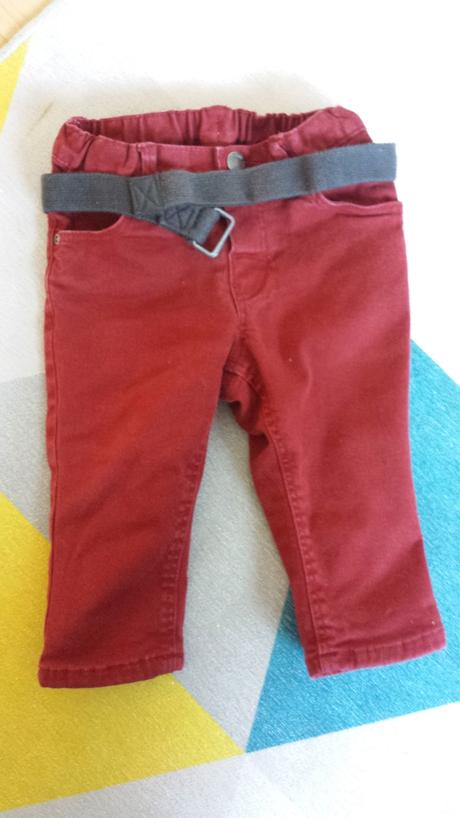 Zateplené nohavice, h&m,74