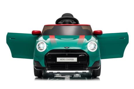 Elektrické autíčko bmw mini cooper 12v, čierne us,