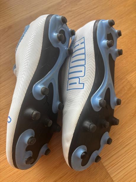 Biele kopacky puma, vel 33 2c, puma,33