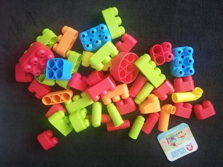 Tube lock blocks stavebnica 46 ks, 