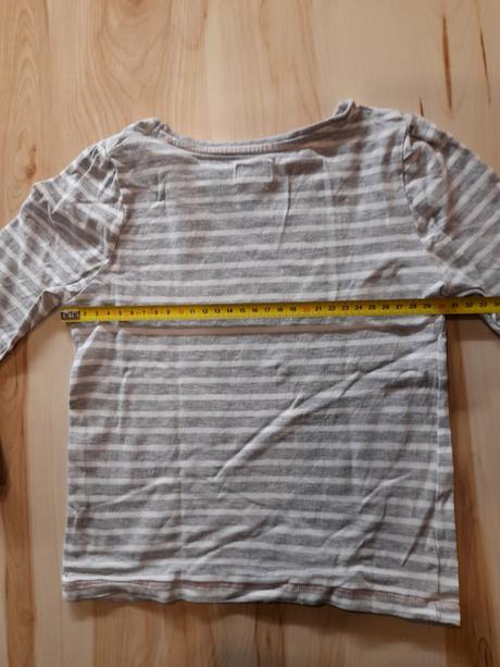 Šedé pásikavé tričko, f&f,110