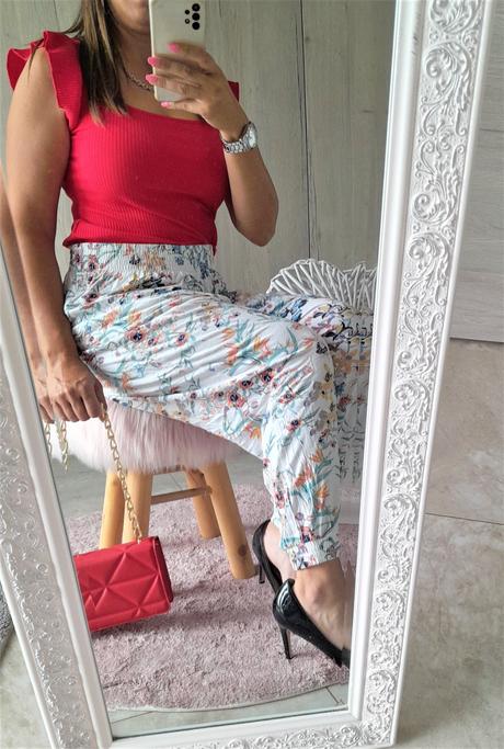 Kvetované 7/8 noahavice-uni veľkosť, bonprix