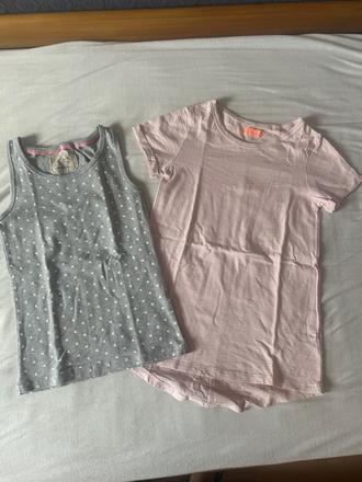 Predĺžené tričko a tielko next, next,140