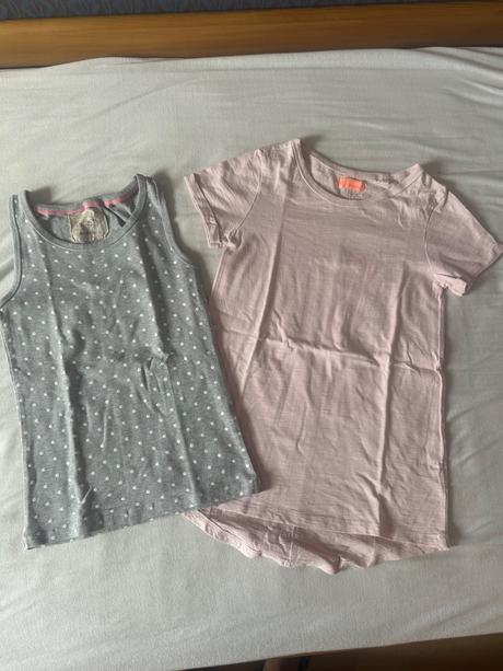 Predĺžené tričko a tielko next, next,140