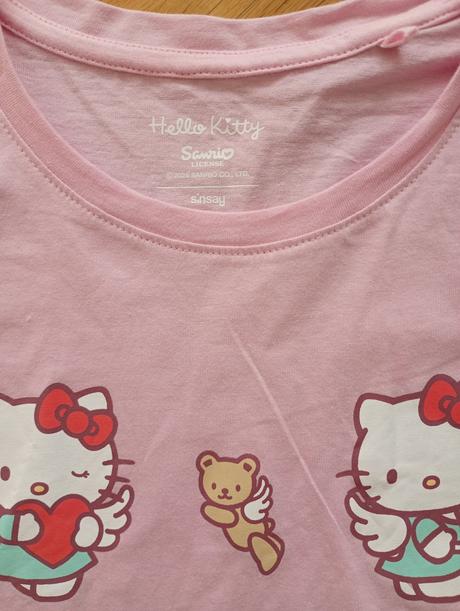 Pyžamo hello kitty - 1x oblečené, sinsay,s