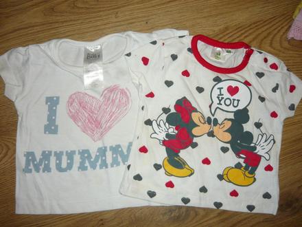 Tričká s krátkým rukávom -68, disney,68