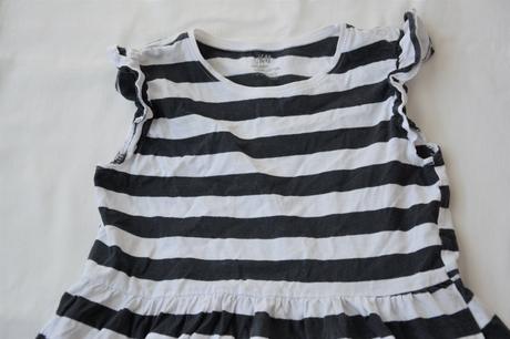 Námornícke šaty z organickej bavlny, h&m,134