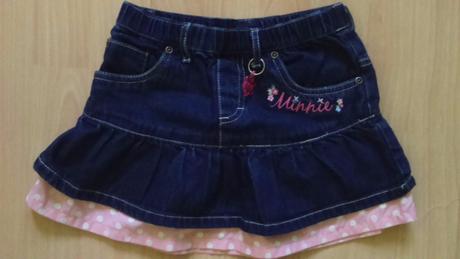 Rifľová suknička minnie, disney,110