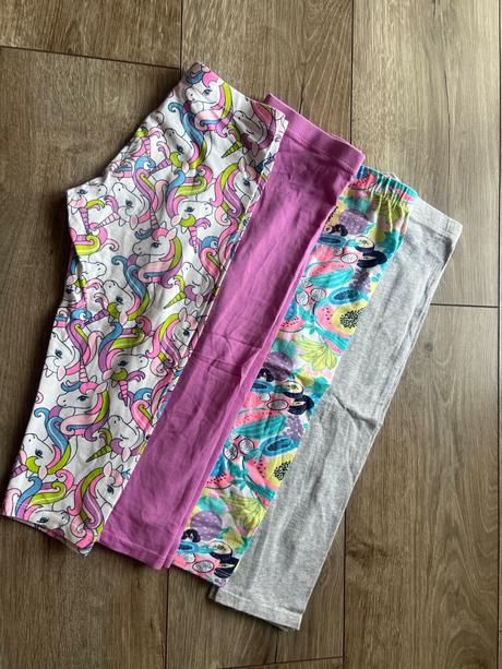 Trojštvrťové legínky 4ks, f&f,122