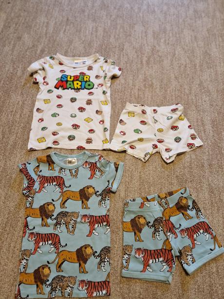 Letné pyžamo, h&m,110