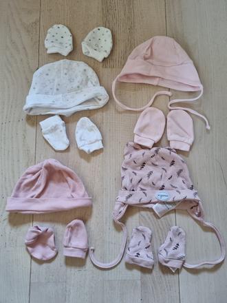 Ciapka rukavicky 0 - 6 mes.,