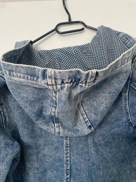 Predĺžená riflová bunda, m