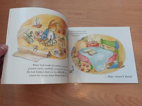 Peter rabbit - the christmas present hunt flap, 