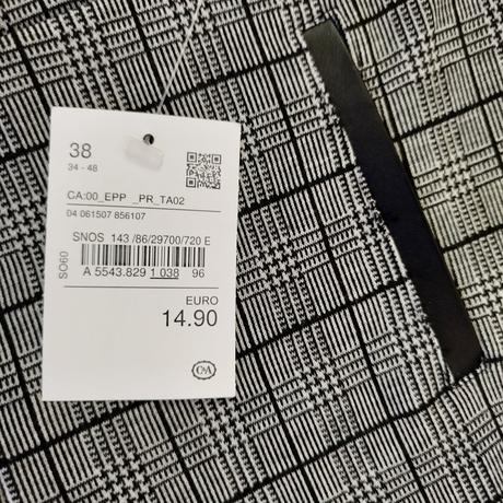 Krásne elegantné legíny c&a - nové s visačkou, c&a,38
