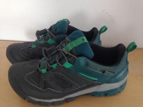 Turistické topánky nízke, quechua,36