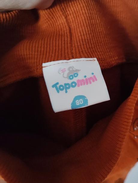 Tepláky, topomini,80
