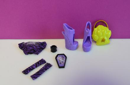 Monster high doplnky pre clawdeen, 