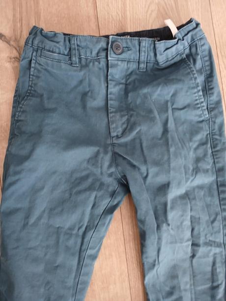 Smaragdove nohavice, h&m,140